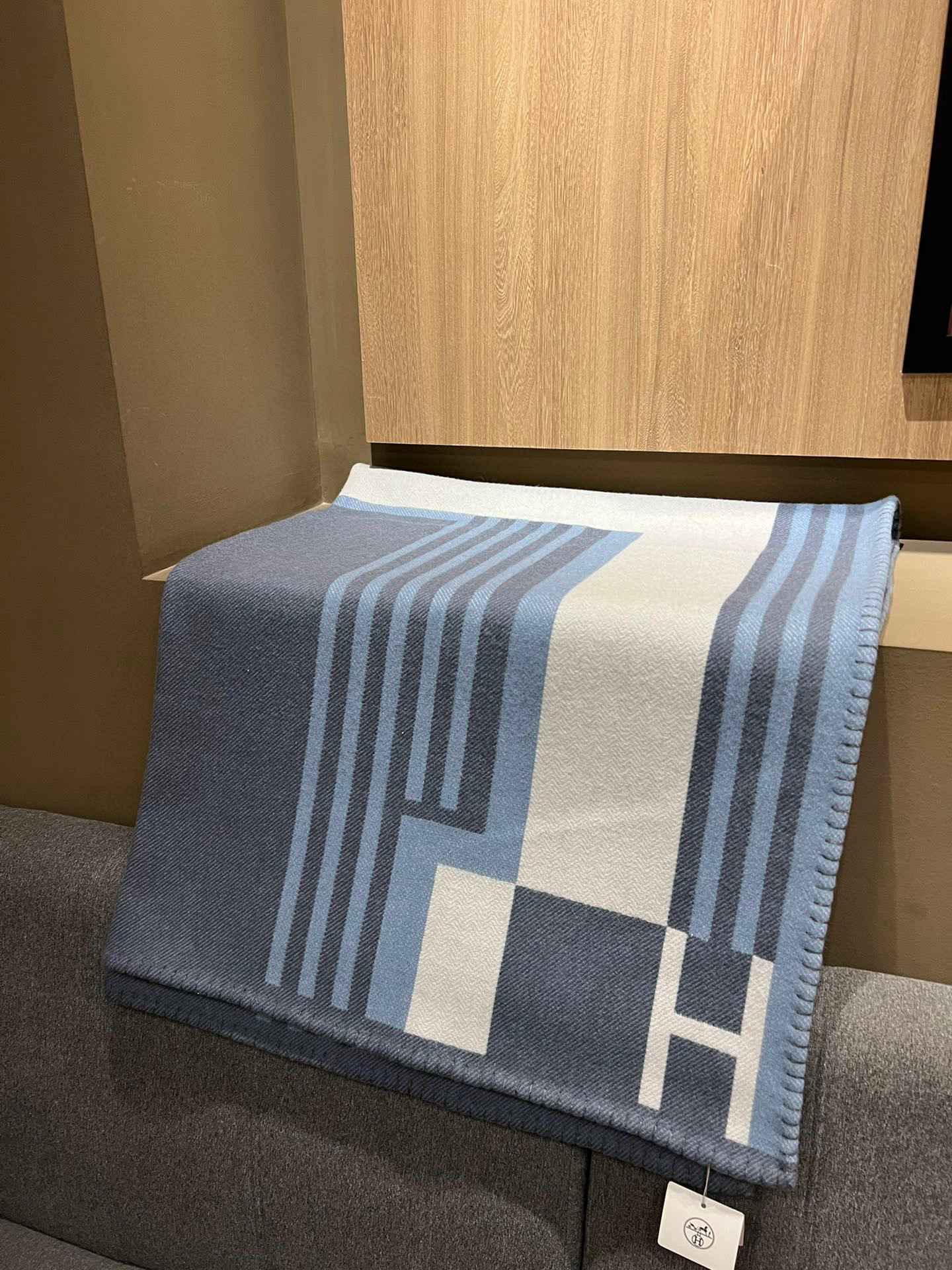 Hermès H Ithaque Blanket Blue | Lightkuo