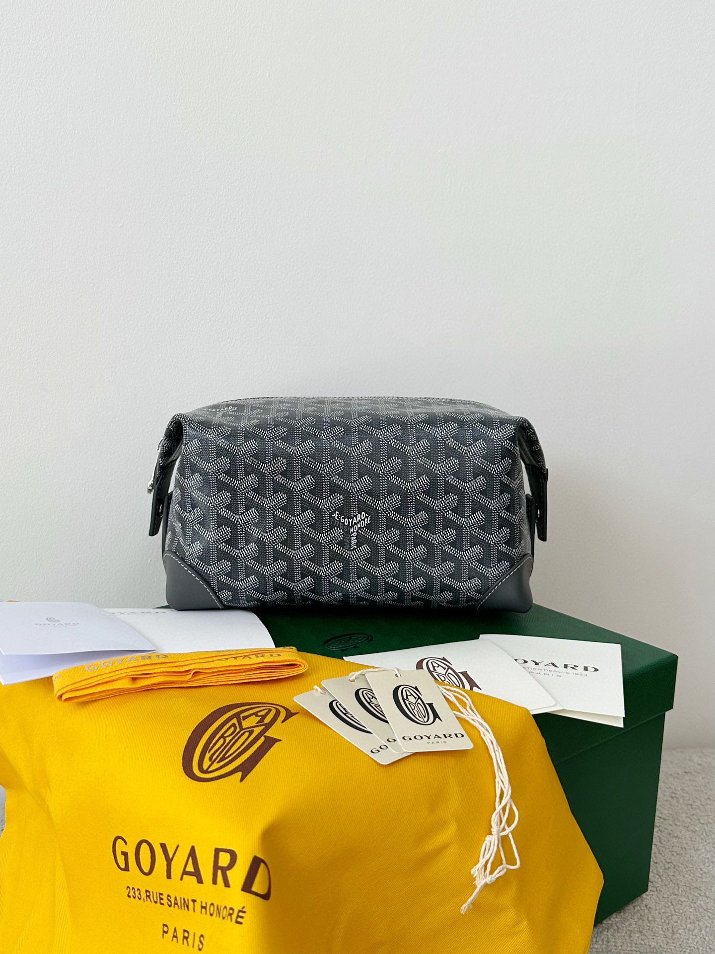 Goyard Holdall Bag Boeing 55 Green