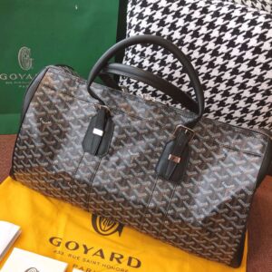 Goyard Travel Bag Croisiere 45 Gray