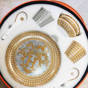 hermes tableware Mosaique plates Set of 10
