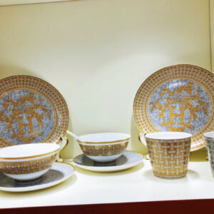 hermes tableware Mosaique plates Set of 10