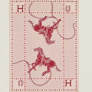 Hermès Western And Company Blanket - Rouge H