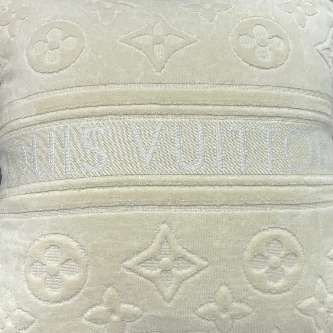 Louis Vuitton LVacation Beach Pillow Cream