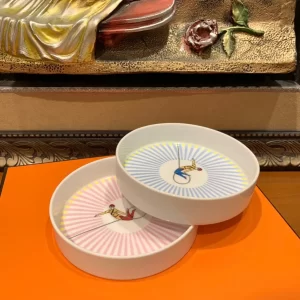 Hermès Circus Small Bowl in 2 pieces