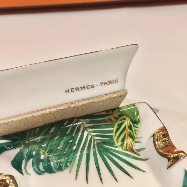Hermès Passifolia mini Ashtrays in 2pieces