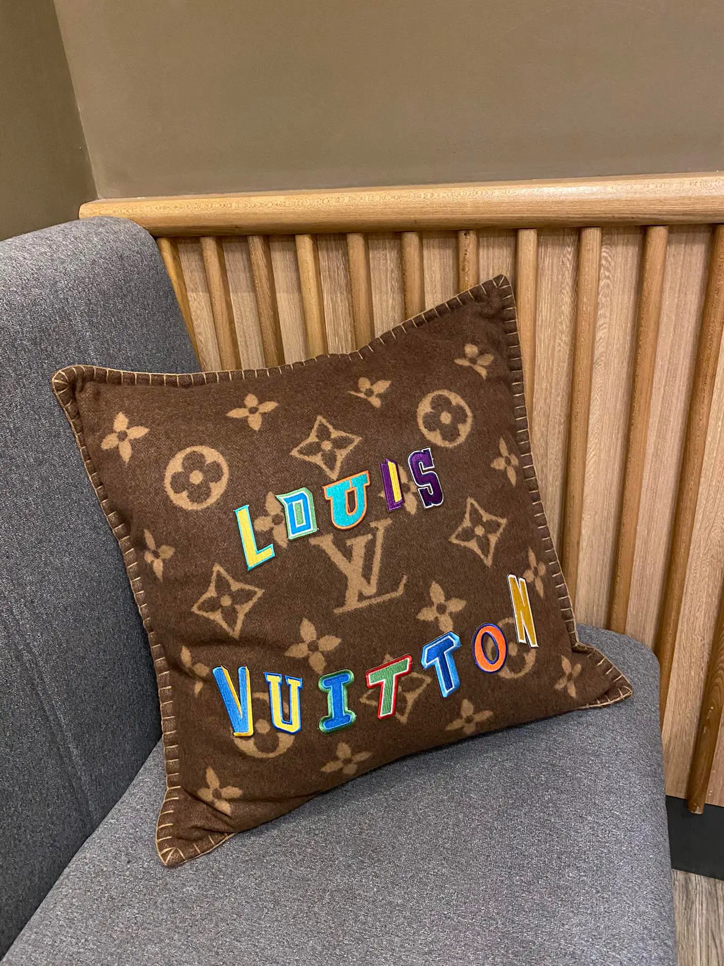 lv throw pillow