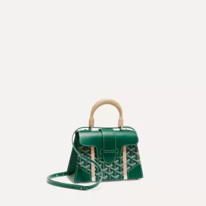 Saïgon Structuré Mini Bag – Green