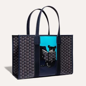 Goyard Villette Tote Bag - Navy Blue