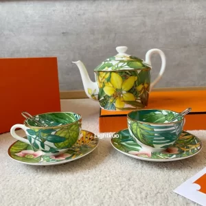 Hermès Passifolia set of 7 Tea Set
