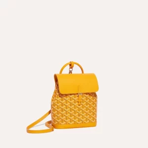 Goyard Alpin Mini Backpack Yellow