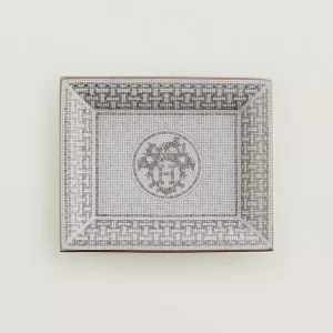 Hermès Mosaique au 24 platinum change tray