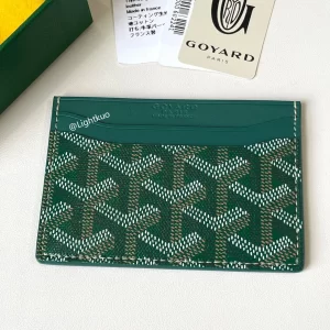 Goyard Saint-Sulpice Card Wallet Green