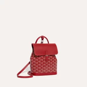 Goyard Alpin Mini Backpack Red