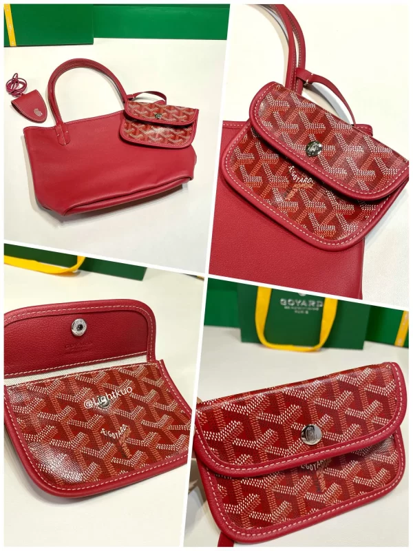 Goyard Anjou Mini Bag- Red